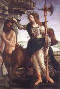 Pallas and the Centaure Sandro Botticelli